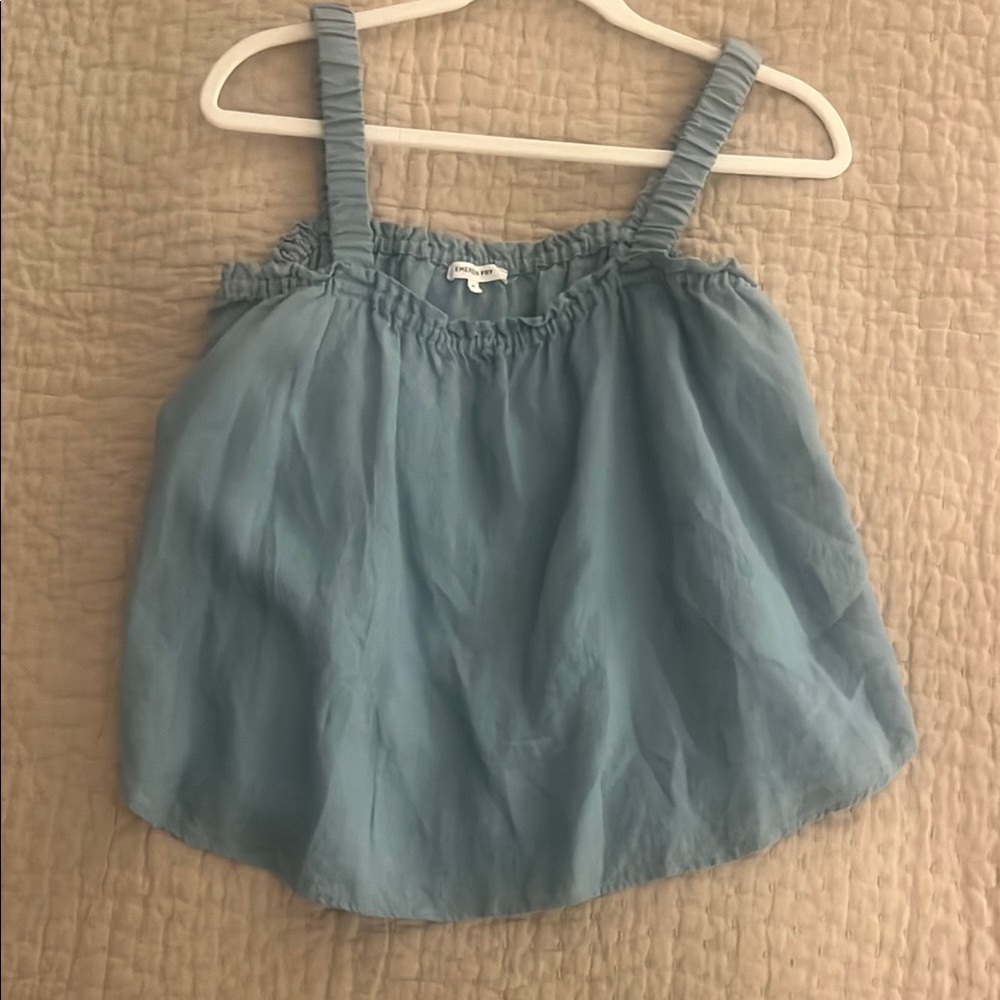 Emerson Fry Trapeze Linen Top